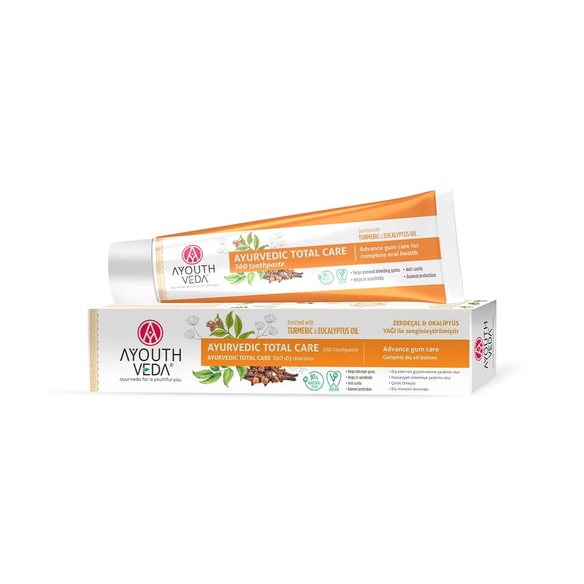 Ayouth Veda Total Care Diş Macunu 100 ml - Gratis