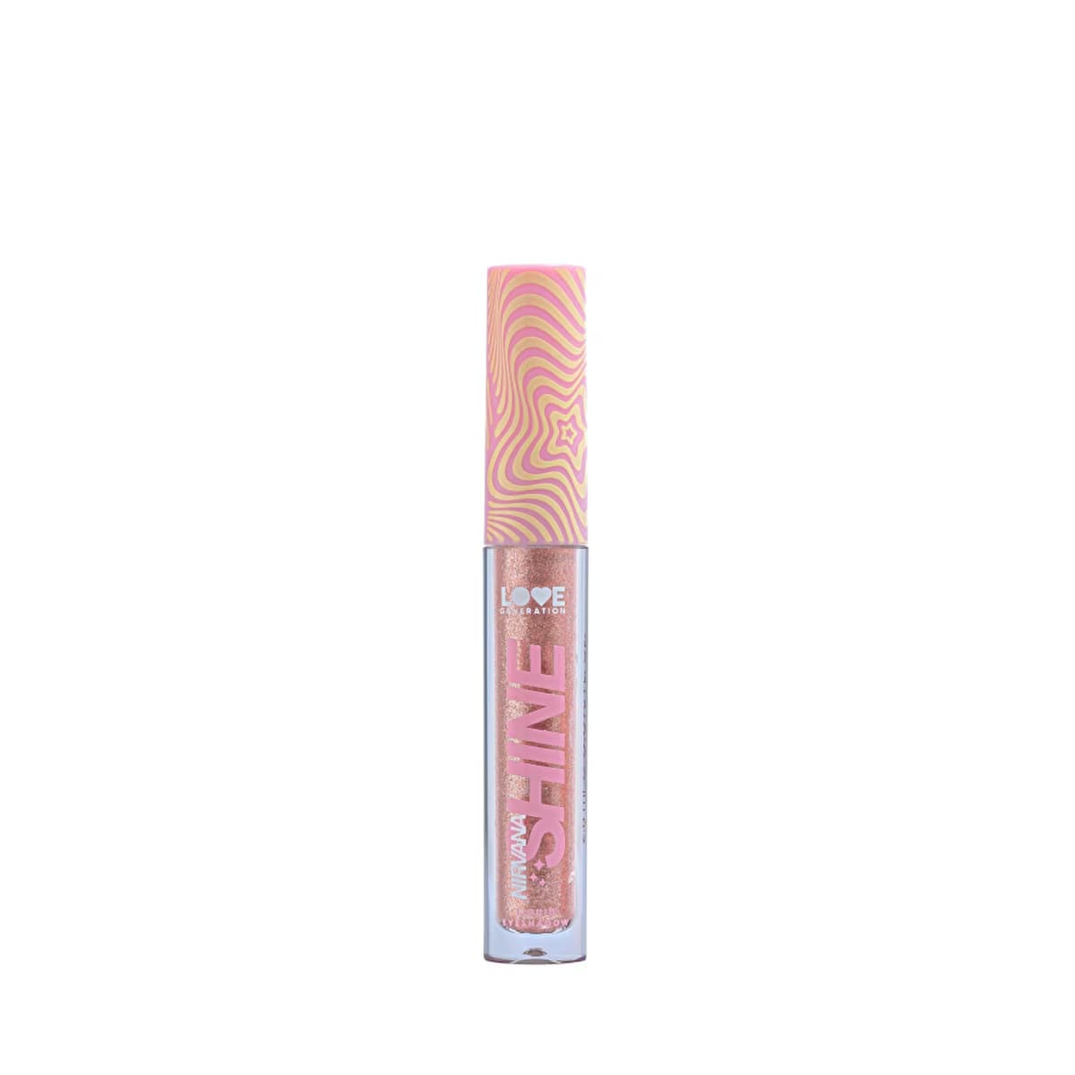 Love Generation Shine Likit Far Nirvana 02 Fabulicious Flamingo - Shimmering Liquid Eyeshadow - Gratis