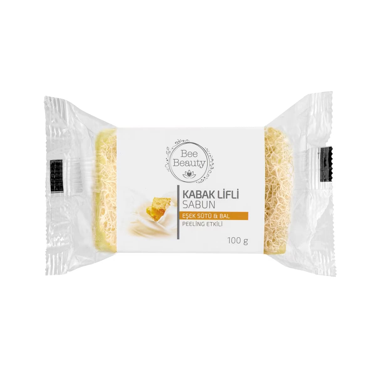 Bee Beauty Kabak Lifli Sabun Eşek Sütü & Bal 100 gr - Gratis