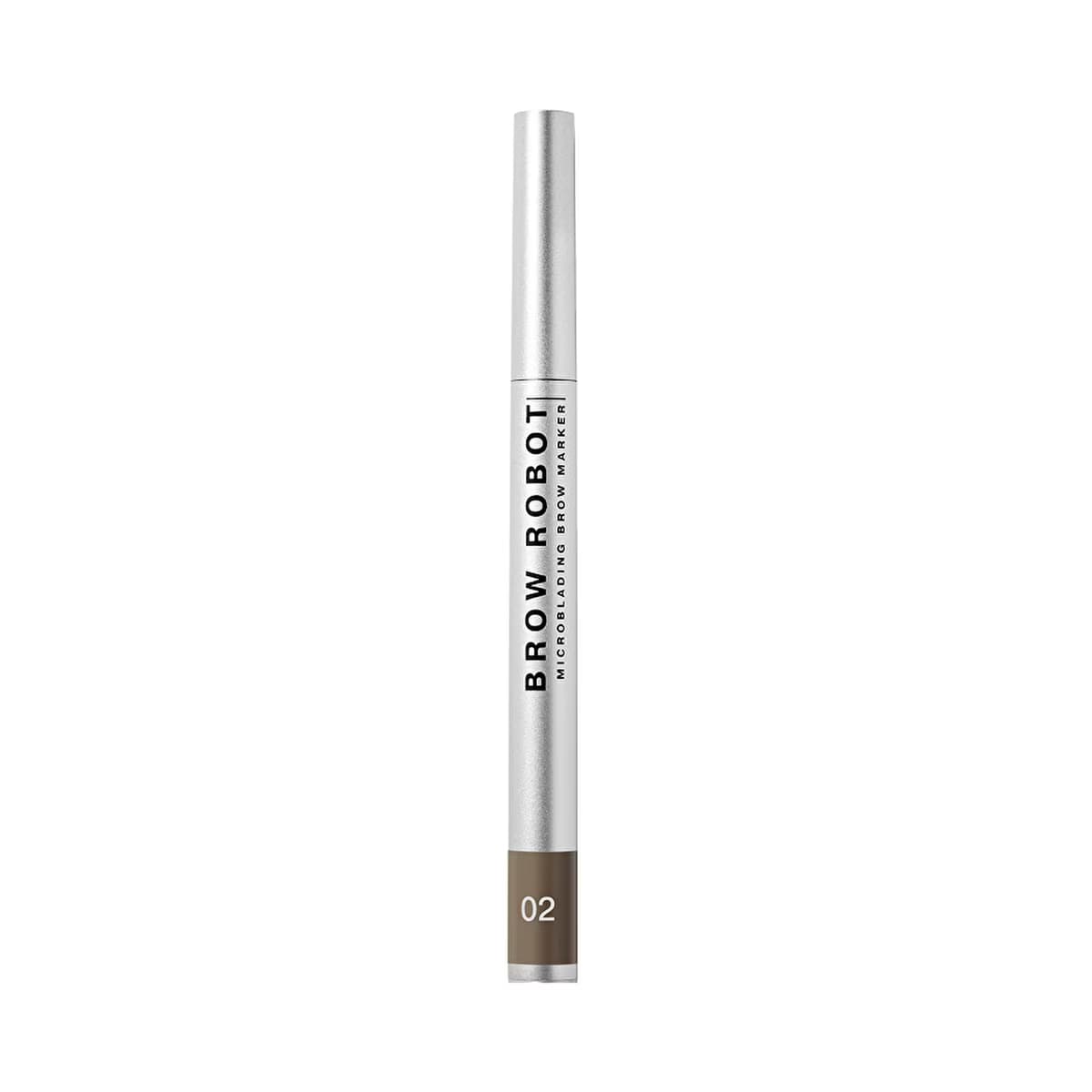 Influence Beauty Brow Marker Brow Robot 02 Taupe - Long-Lasting Brow Marker for Natural-Looking Brow - Gratis