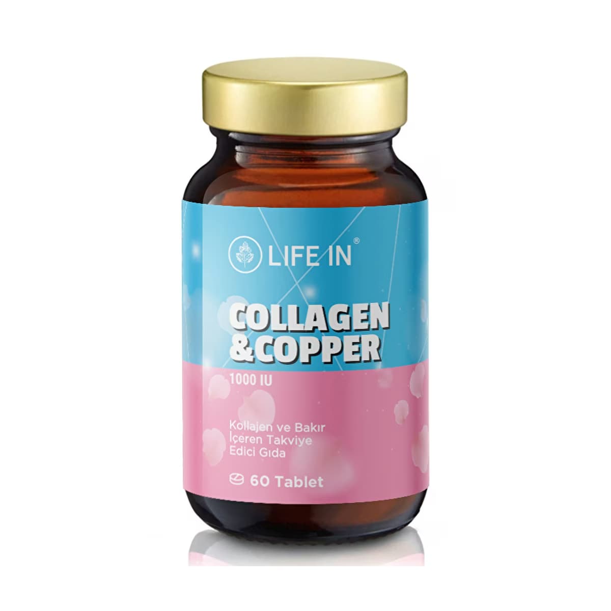 Life In Collagen & Copper Takviye Edici Gıda 60 Tablet - Gratis