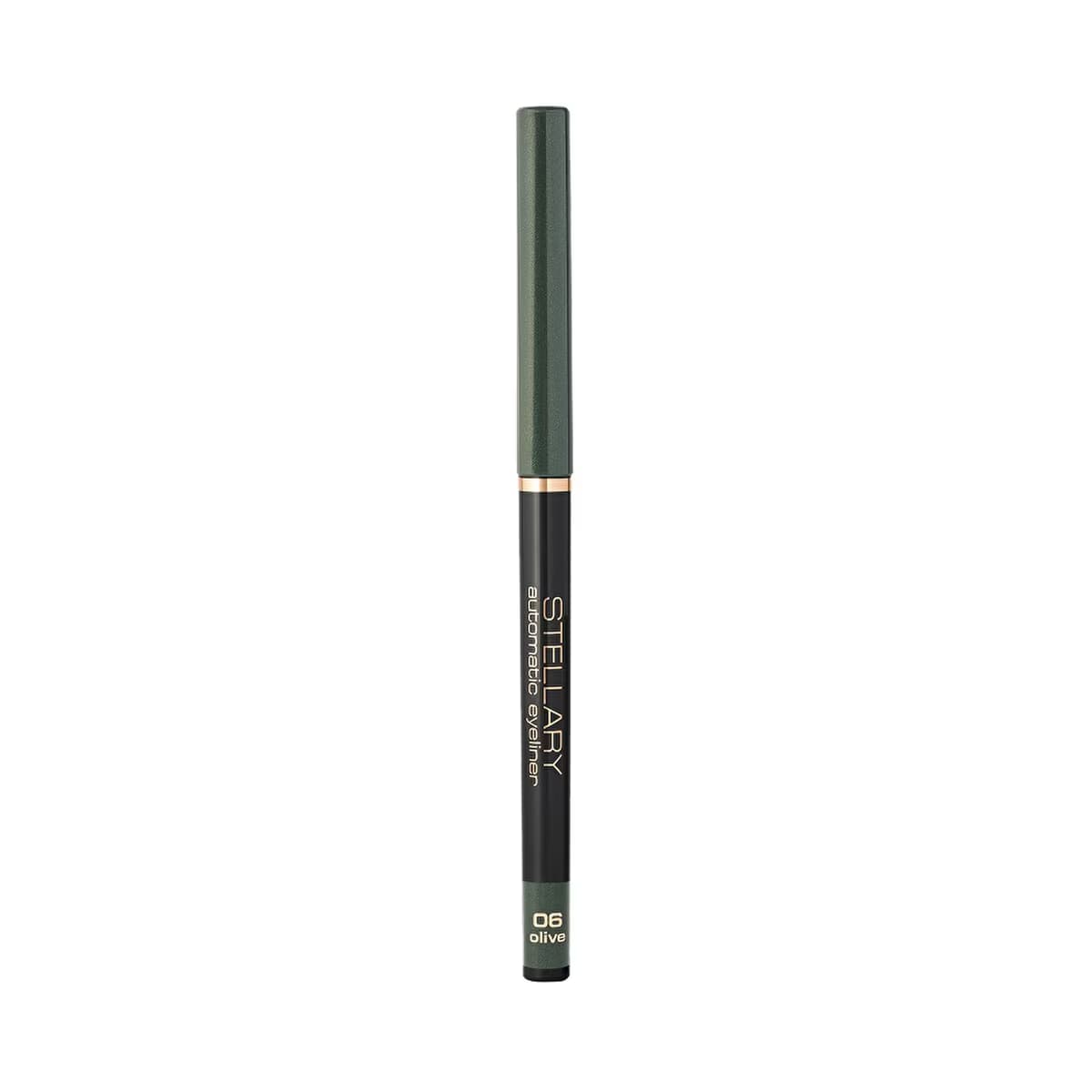 Stellary Automatic Eyeliner 06 Olive - Smooth Glide & Long-Lasting Wear - Gratis