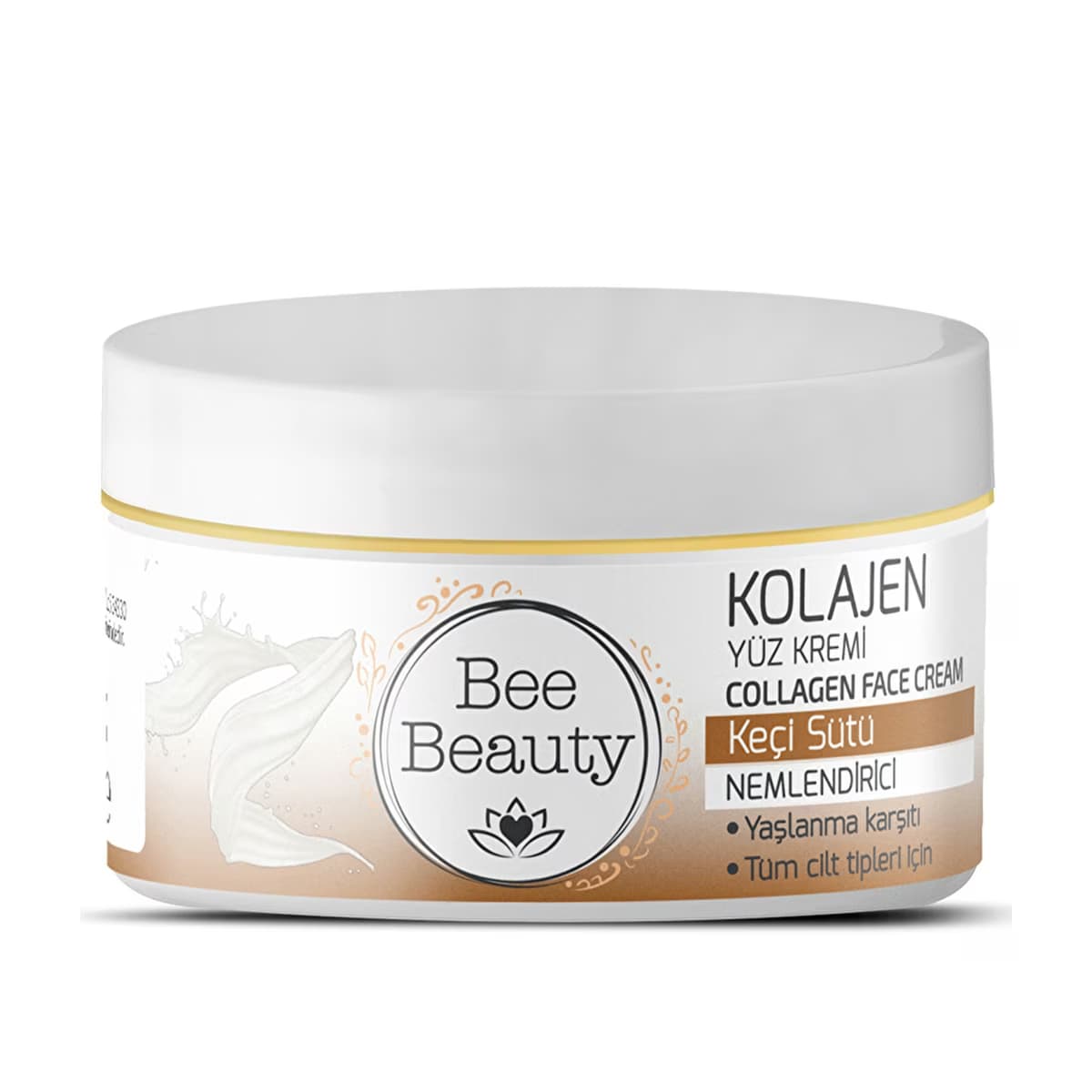 Bee Beauty Kolajen Yüz Kremi Keçi Sütü 50 ml - Gratis