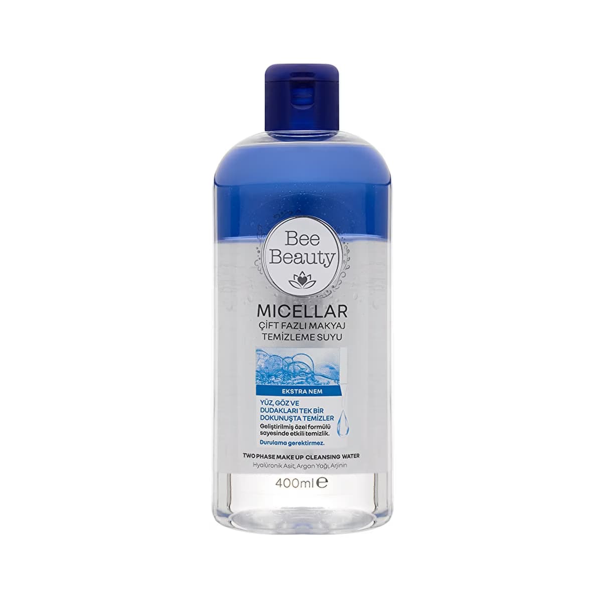 Bee Beauty Micellar Çift Fazlı Makyaj Temizleme Suyu 400 ml - Gratis