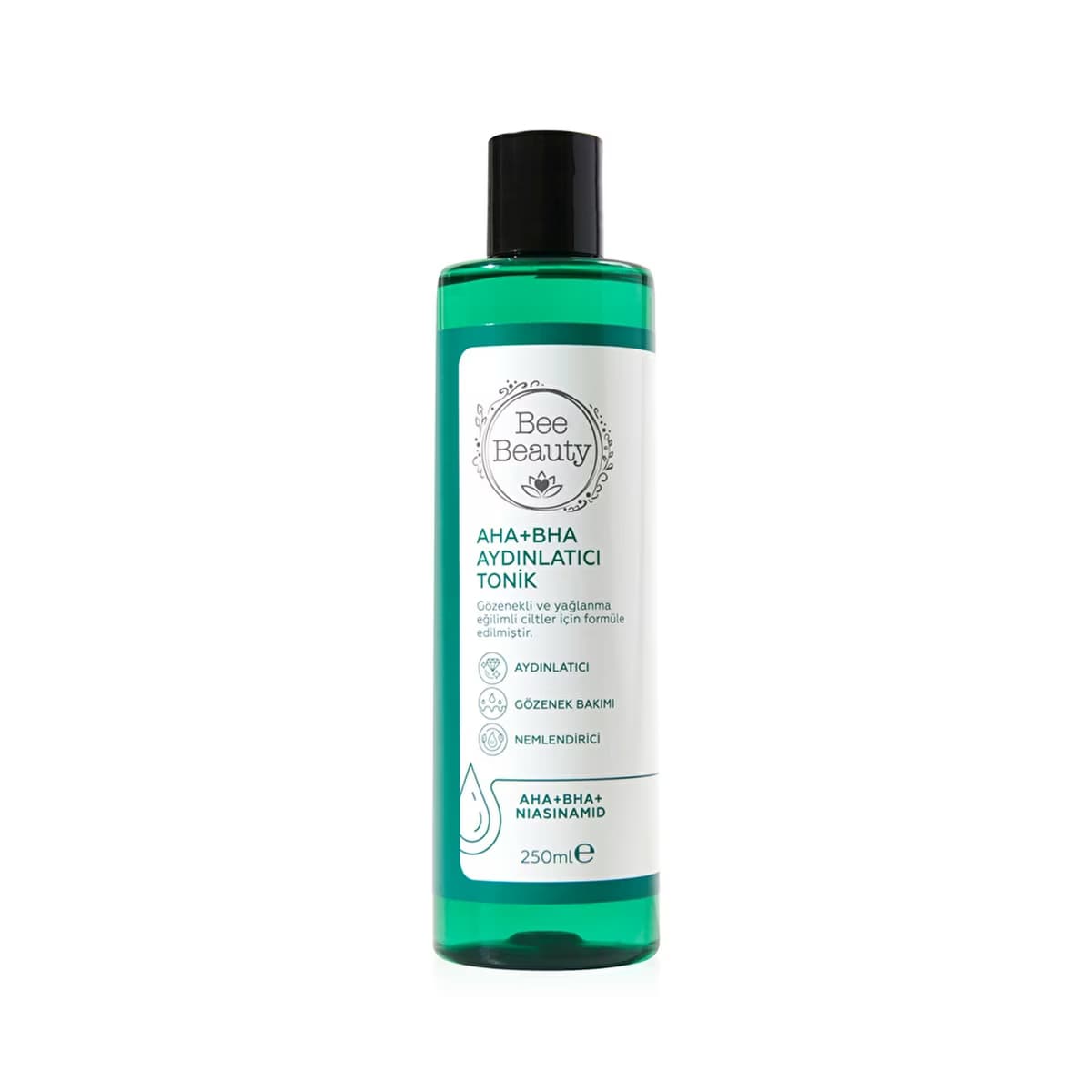 Bee Beauty AHA + BHA Aydınlatıcı Tonik 250 ml - Gratis