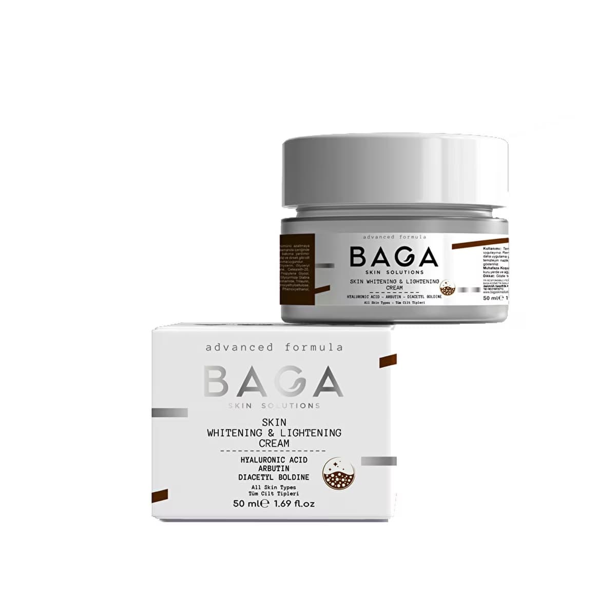 Baga Anti Dark Cilt Rengini Açıcı & Aydınlatıcı Leke Kremi 50 ml - Gratis