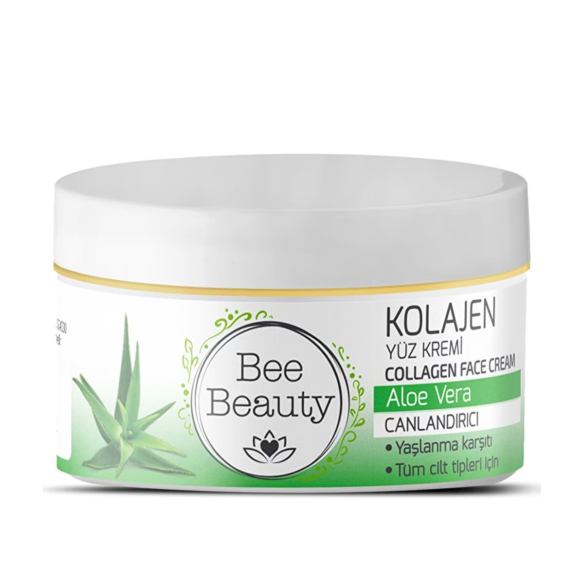 Bee Beauty Kolajen Yüz Kremi Aloe Vera 50 ml - Gratis