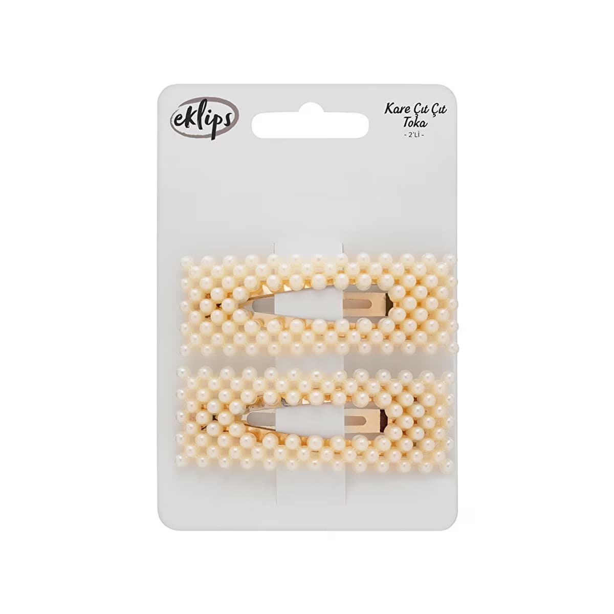 Eklips 2'li Kare Çıt Çıt Toka - Gratis