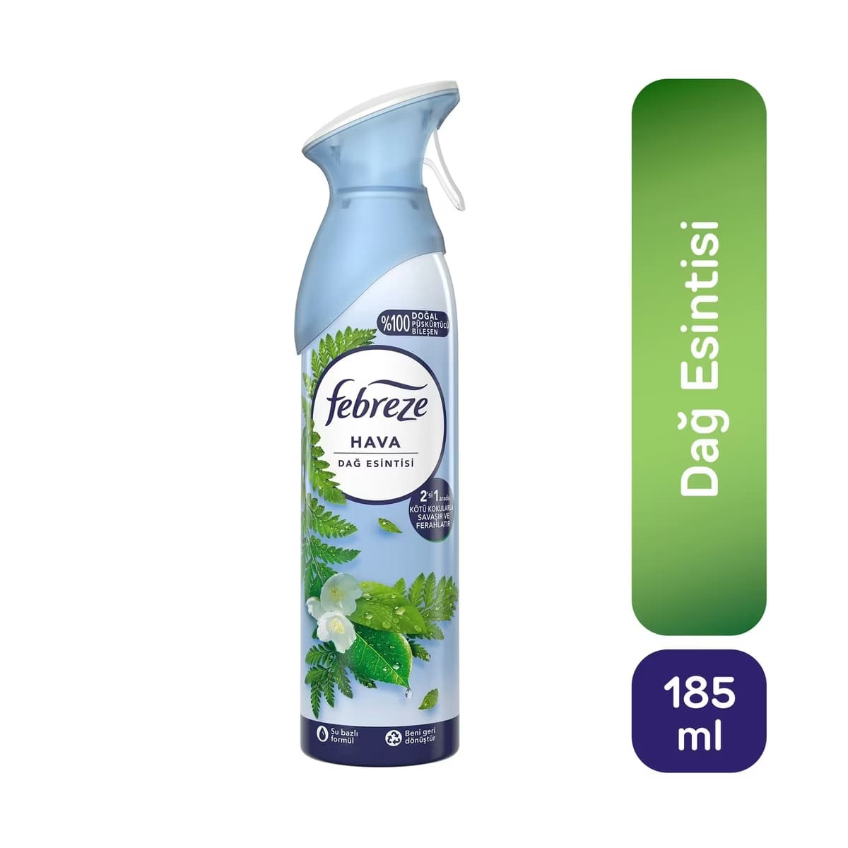 Febreze Aerosol Hava Ferahlatıcı Sprey Oda Kokusu Dağ Esintisi 185 ml - Gratis