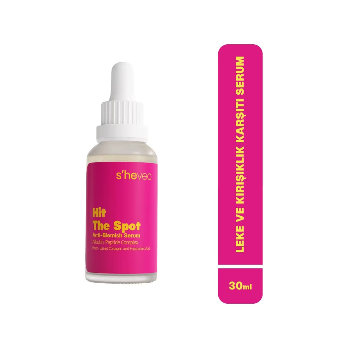 She Vec Hit The Spot Leke ve Kırışıklık Karşıtı Yüz Serumu 30 ml - Gratis