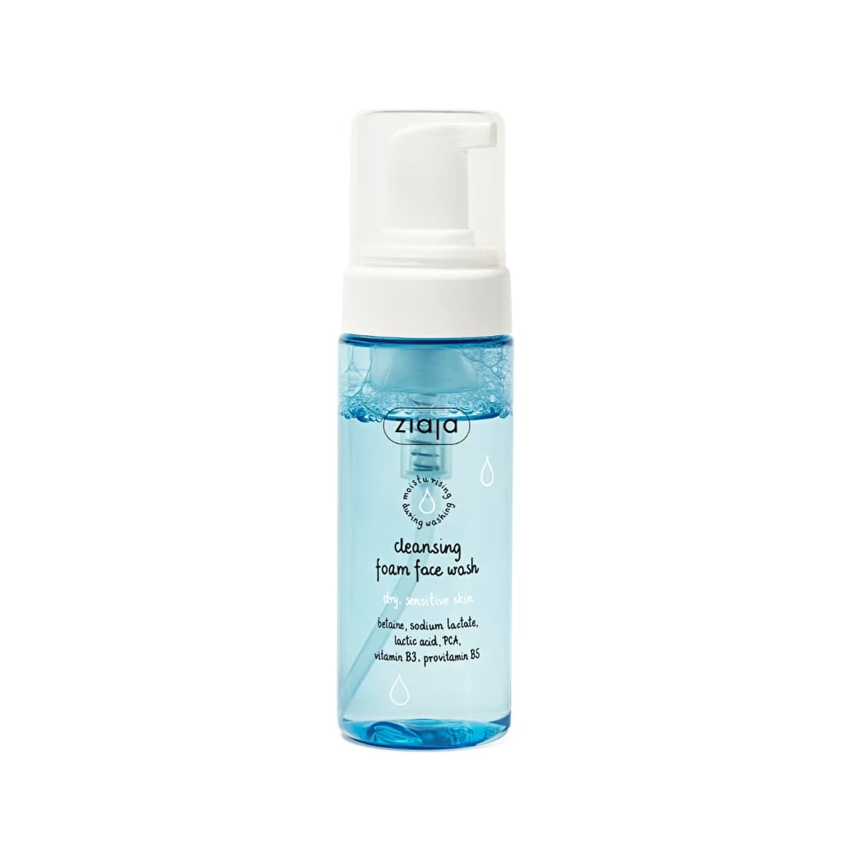 Ziaja Yüz Temizleme Köpüğü Kuru & Hassas Ciltler İçin 150 ml - Gratis
