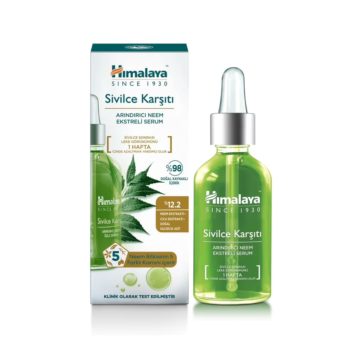 Himalaya Sivilce Karşıtı Arındırıcı Neem Ekstreli Yüz Serumu 30 ml - Gratis