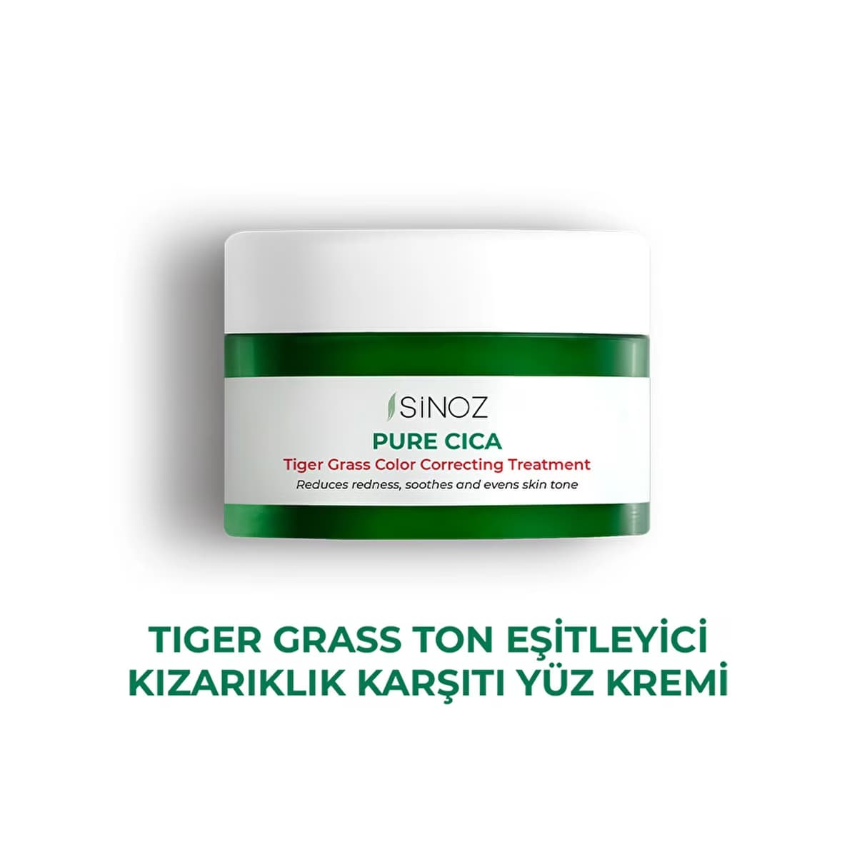 Sinoz Pure Cica Tiger Grass Yüz Kremi 15 ml - Gratis