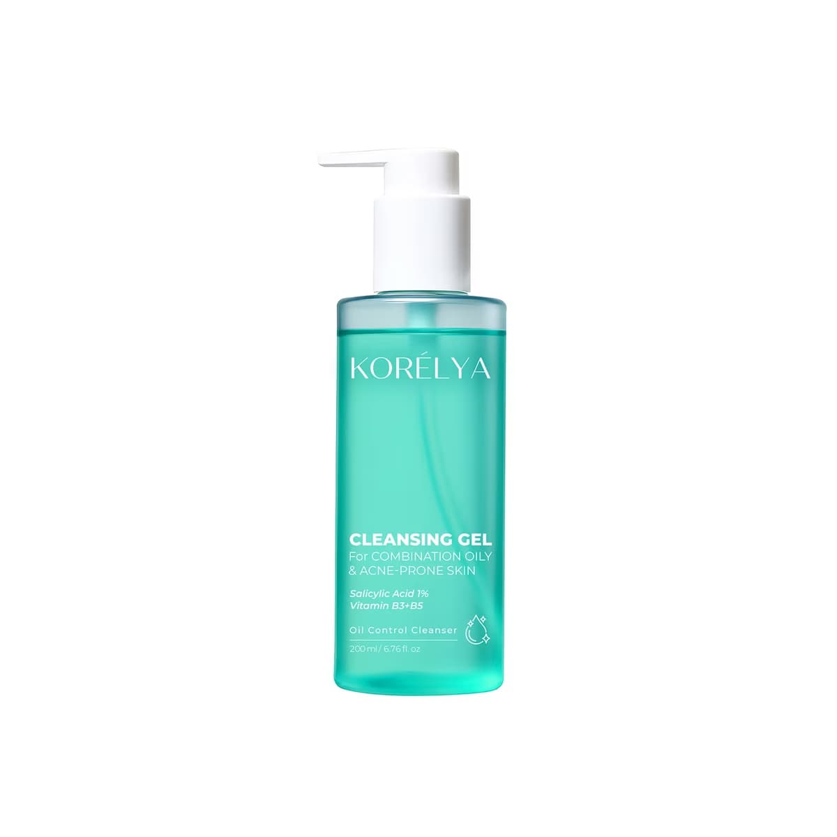 Korelya Akneli Ciltler İçin Yüz Temizleme Jeli 200 ml - Gratis