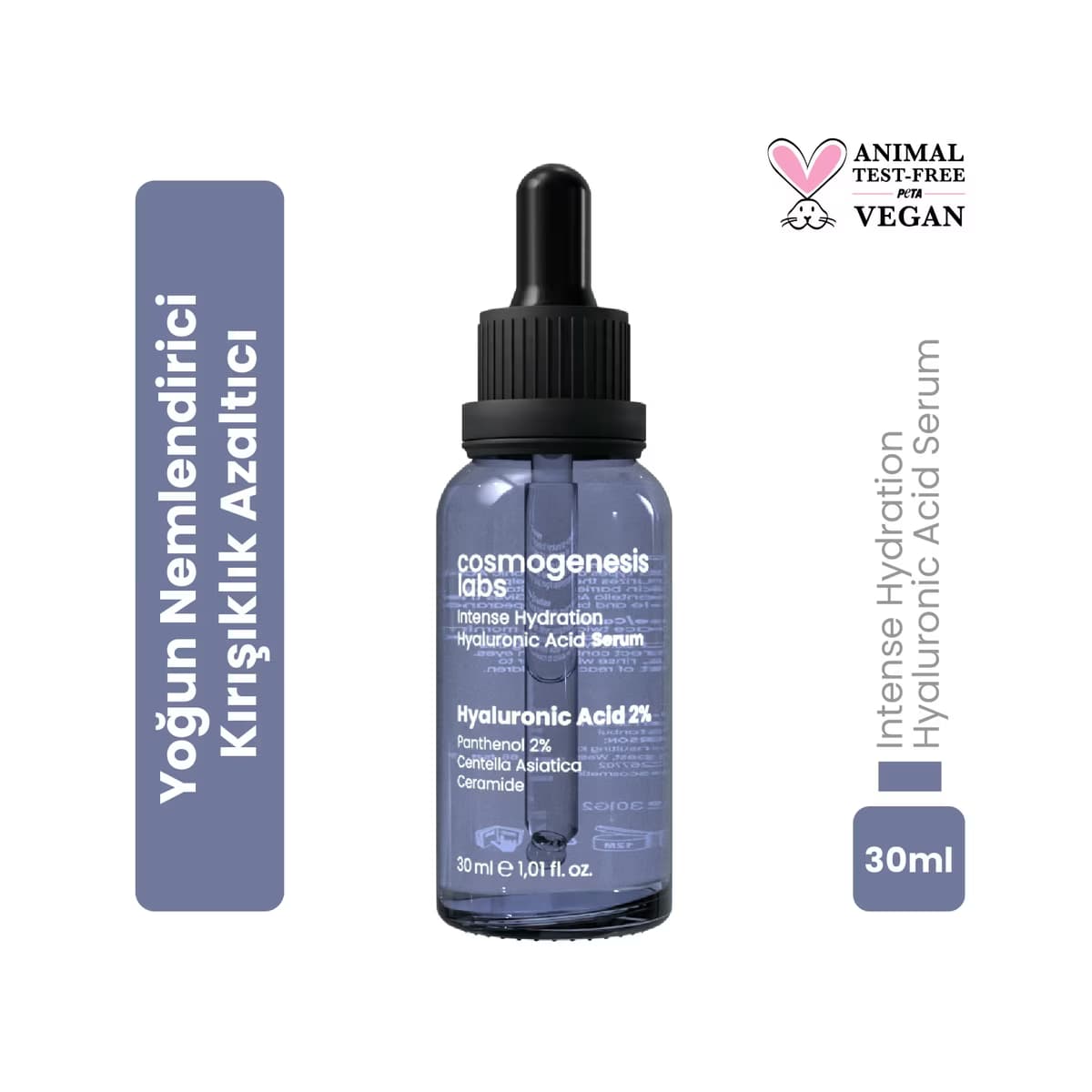 Cosmogenesis Labs Hyalüronik Asit Yüz Serumu 30 ml - Gratis