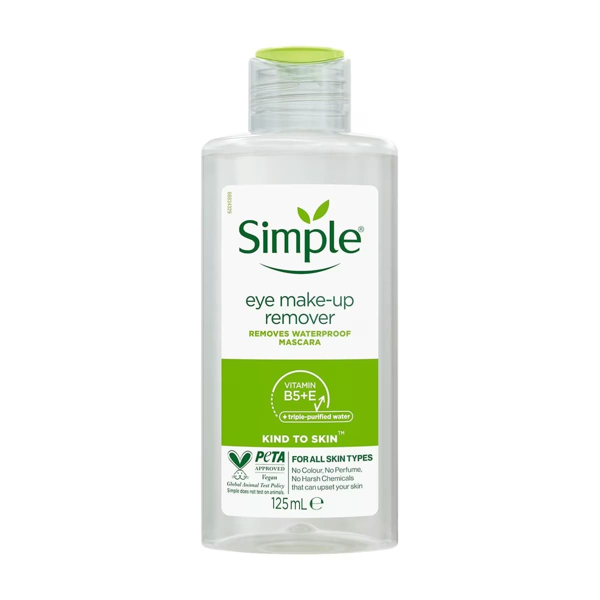 Simple Kind To Skin Hasas Göz Makyaj Temizleyici 125 ml - Gratis