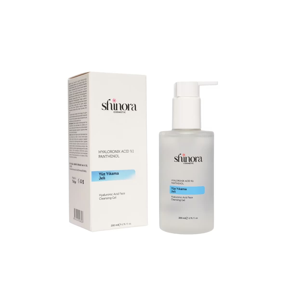 Shinora Nemlendirici ve Bariyer Onarıcı Yüz Temizleme Jeli 200 ml - Gratis