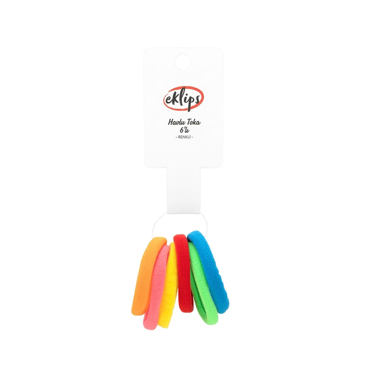 Eklips Renkli Havlu Toka 6'lı - Gratis