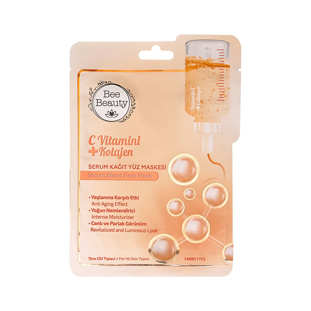Bee Beauty Serum Maske C Vitamini - Gratis
