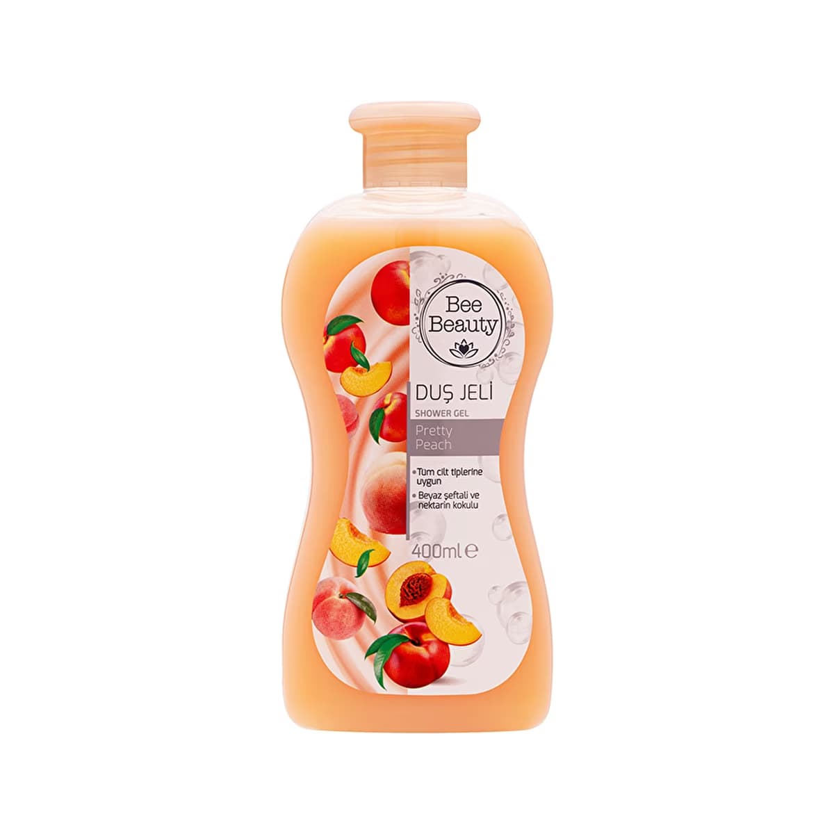 Bee Beauty Duş Jeli Pretty Peach 400 ml - Gratis