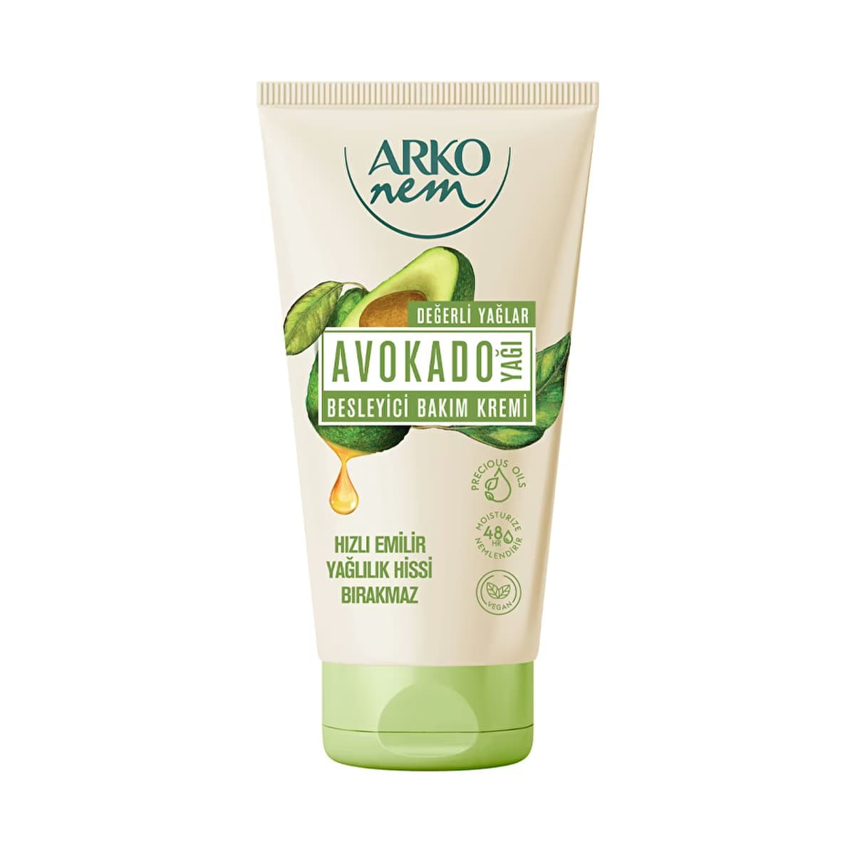 Arko Nem Değerli Yağlar Avokado Krem 60 ml - Gratis