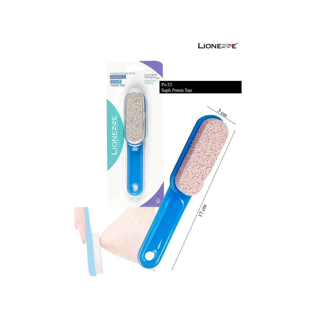 Lionesse Saplı Ponza Taşı PS-23 - Gratis