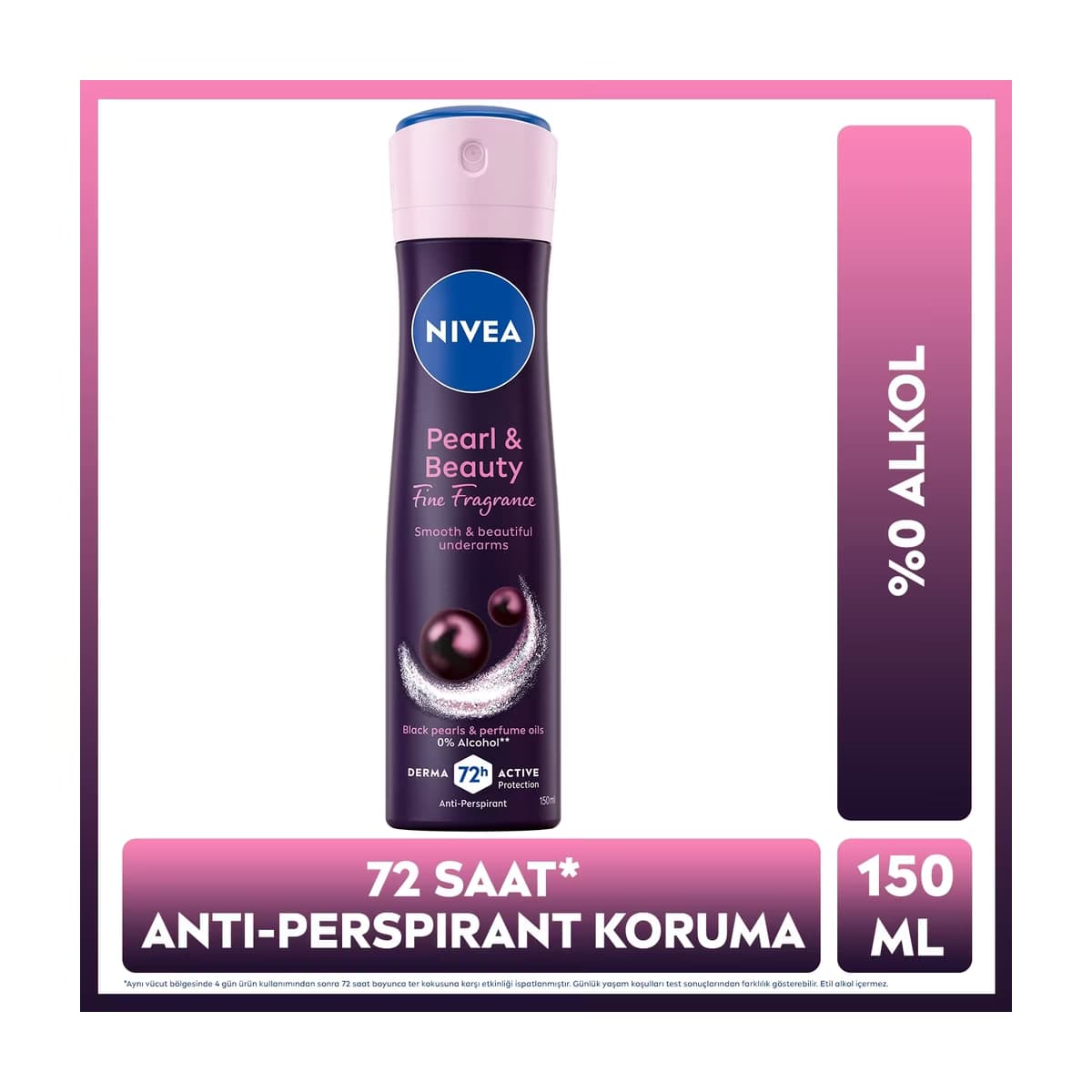 Nivea Kadın Sprey Deodorant Pearl & Beauty Fine Fragrance 150 ml - Gratis