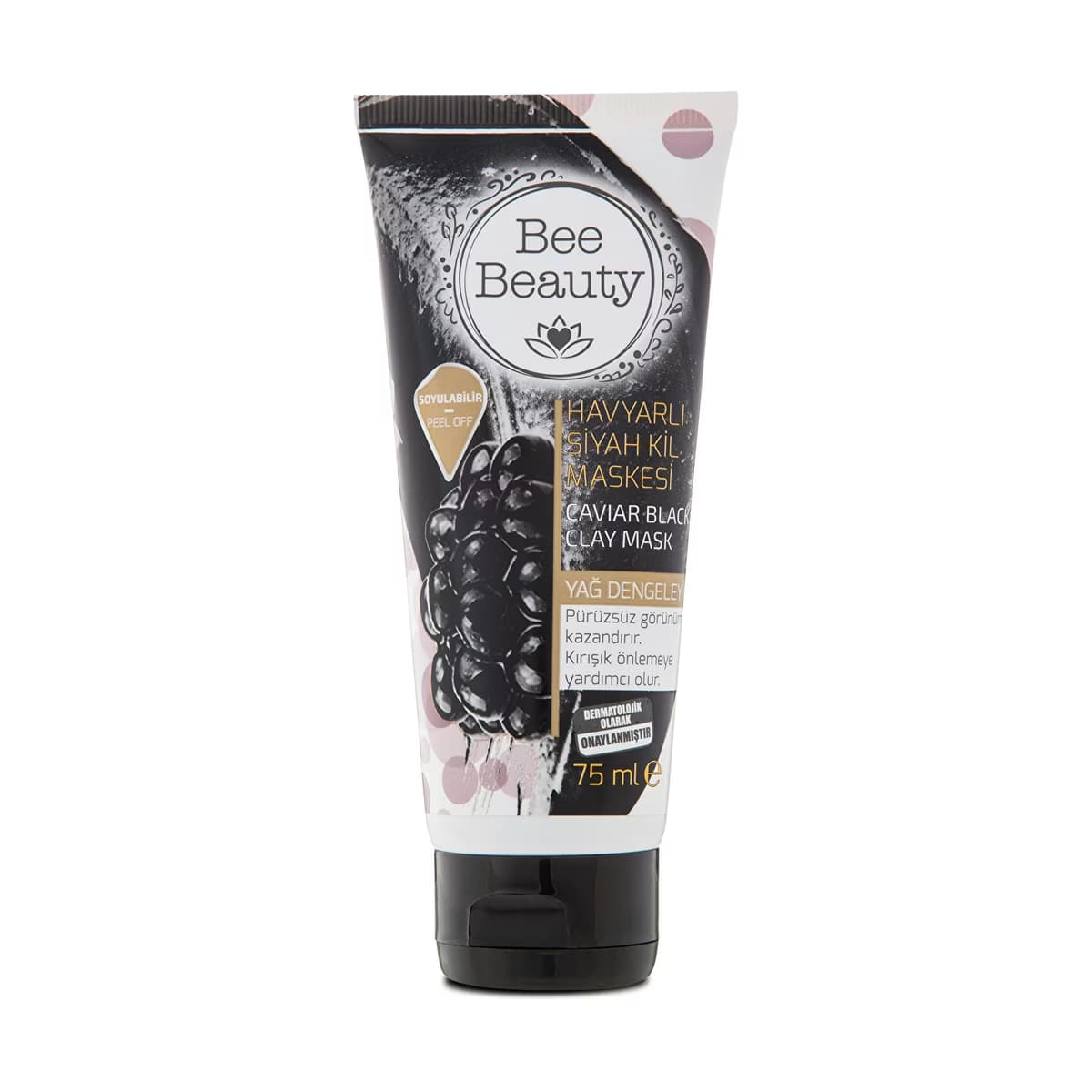 Bee Beauty Havyarlı Siyah Kil Maskesi 75 ml - Gratis