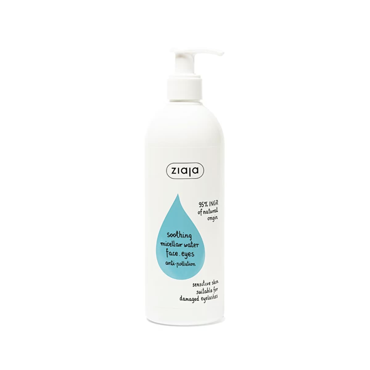 Ziaja Yatıştırıcı Misel Temizleme Suyu Hassas Ciltler İçin 390 ml - Gratis