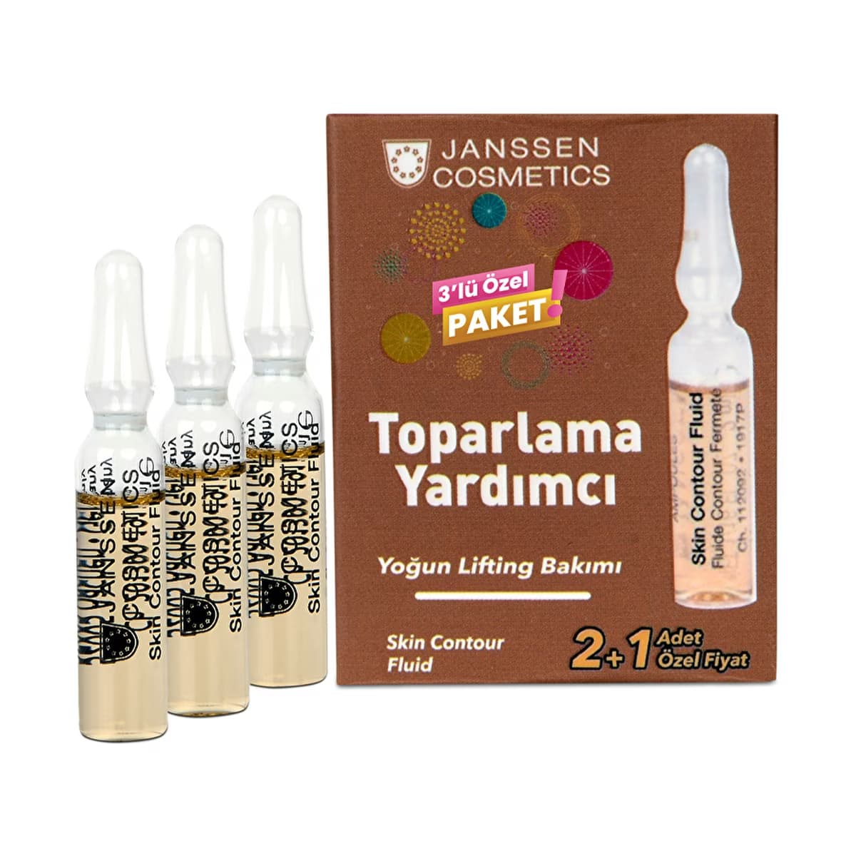 Janssen Cosmetics Toparlamaya Yardımcı Ampul 3'lü - Gratis