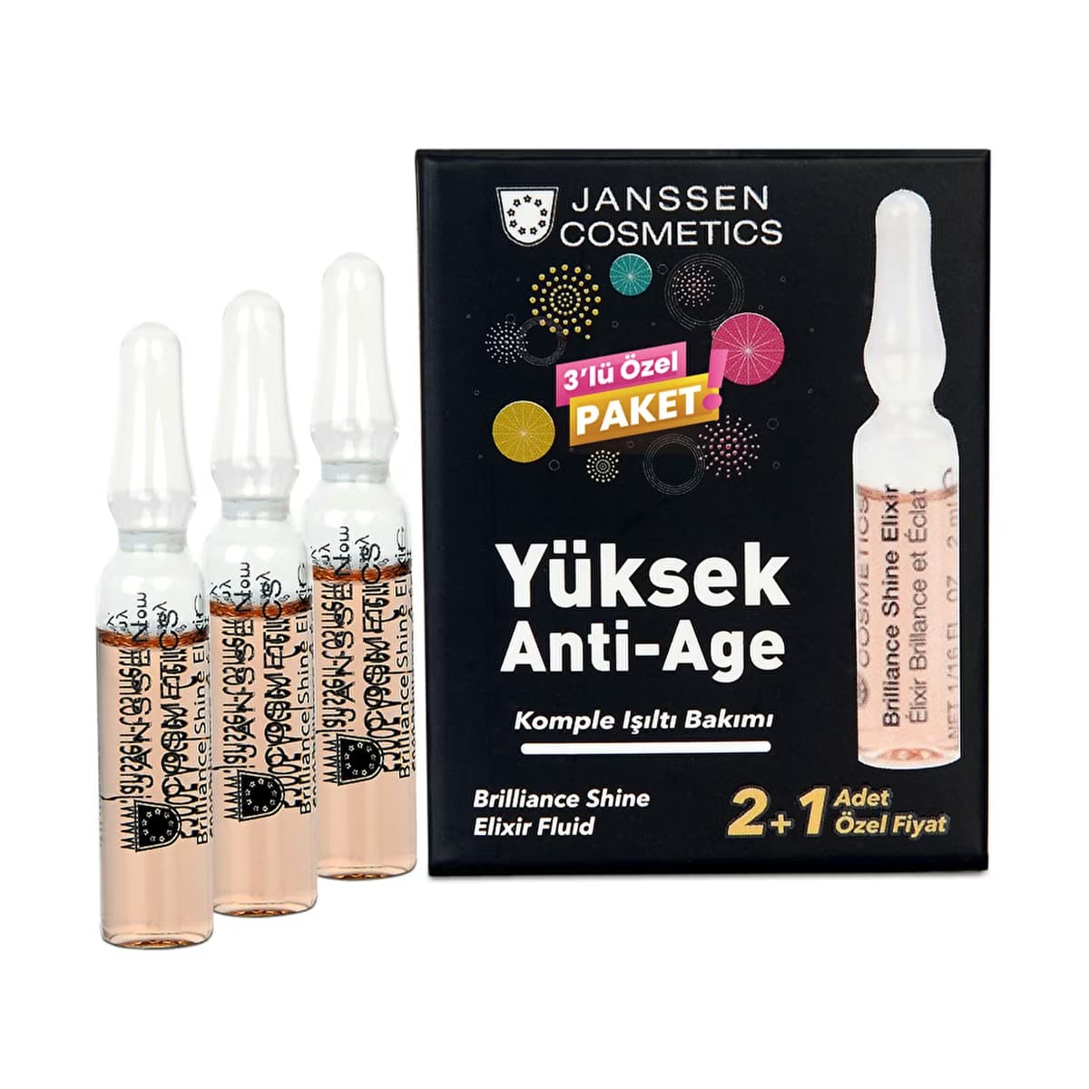Janssen Cosmetics Yüksek Anti-Age Lux Ampul 3'lü - Gratis
