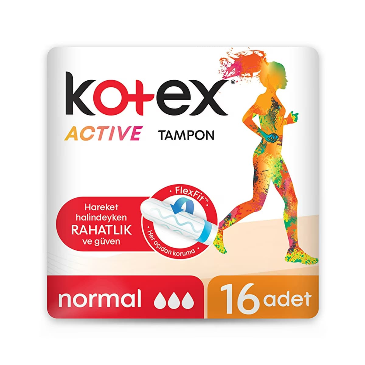 Kotex Active Tampon Normal 16’lı - Gratis