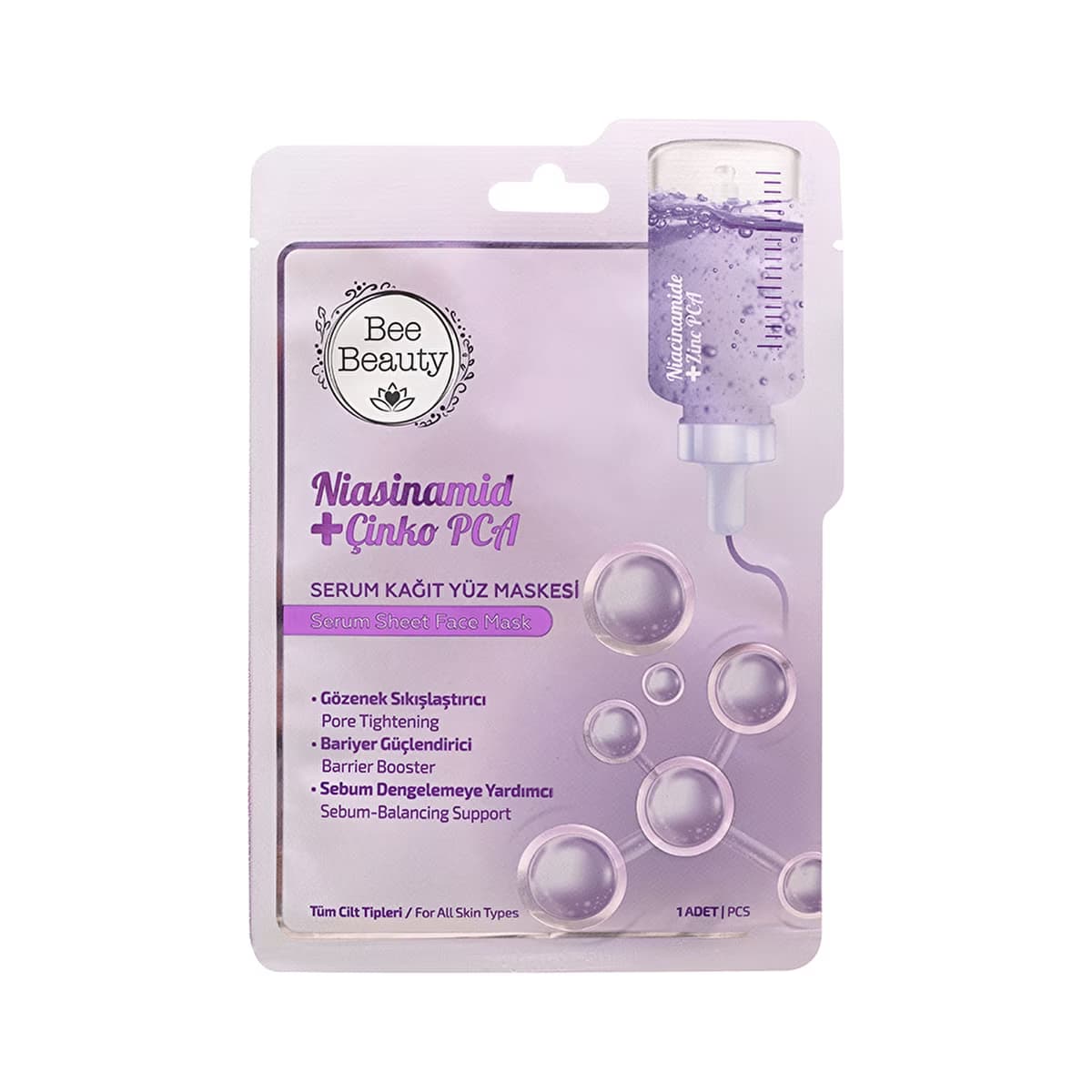 Bee Beauty Serum Maske Niasinamid - Gratis