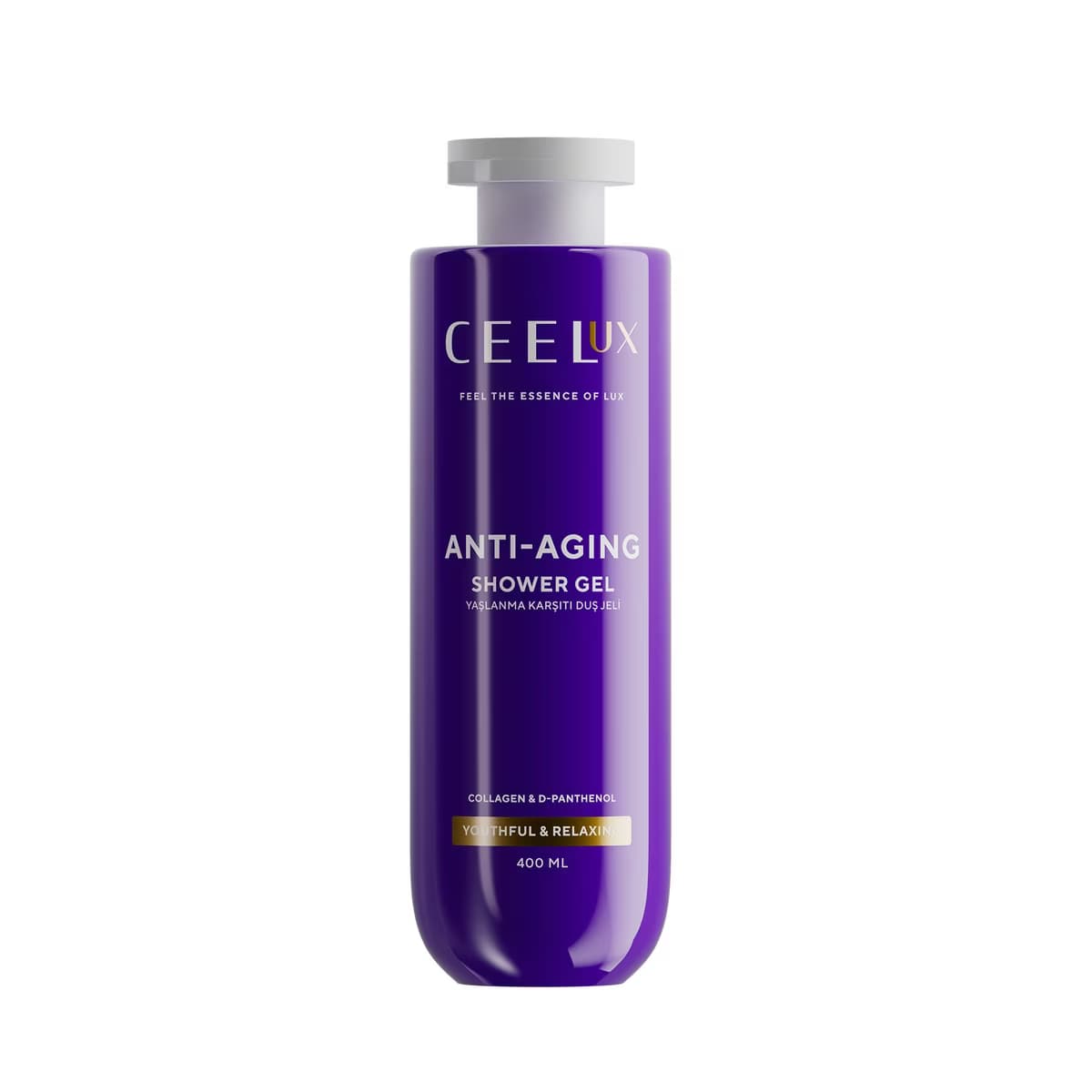 The Ceel Ceelux Anti-Aging Yaşlanma Karşıtı Duş Jeli 400 ml - Gratis