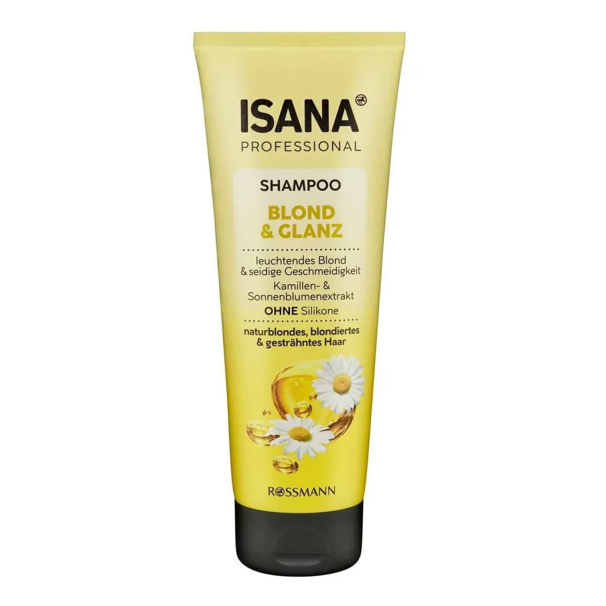 Isana Professional Sarı ve Parlak Şampuan Doğal Sarışın ve Boyalı Sarı Saçlar 250 ml