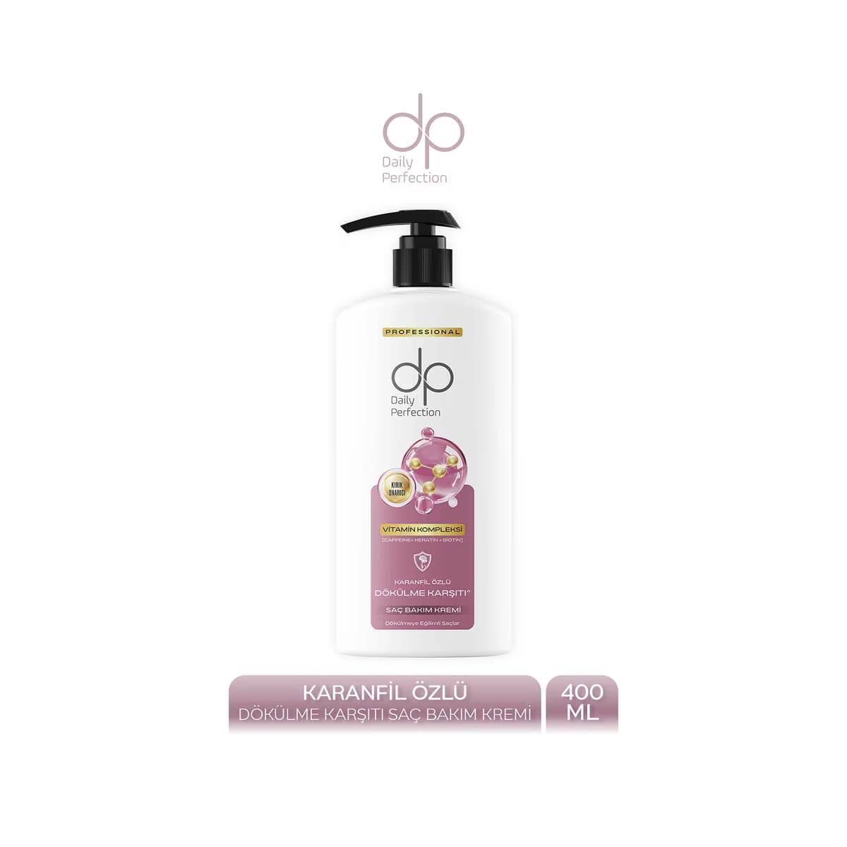 Dp Daily Perfection Karanfil Özlü Saç Bakım Kremi 400 ml - Gratis