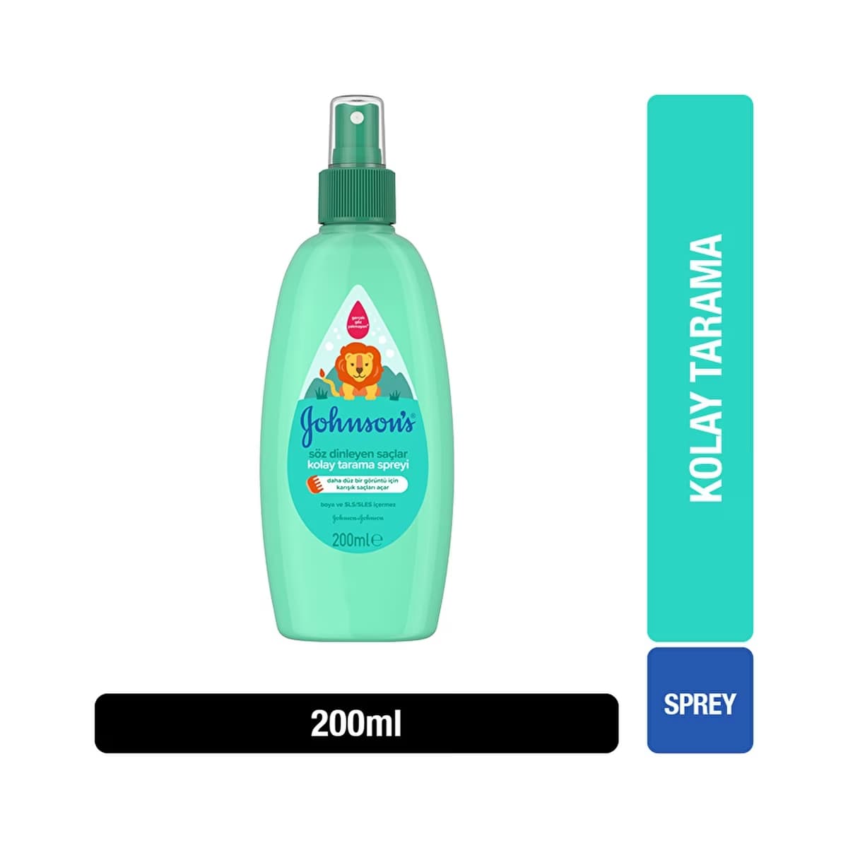 Johnson's Baby Söz Dinleyen Saçlar Kolay Tarama Spreyi 200 ml - Gratis