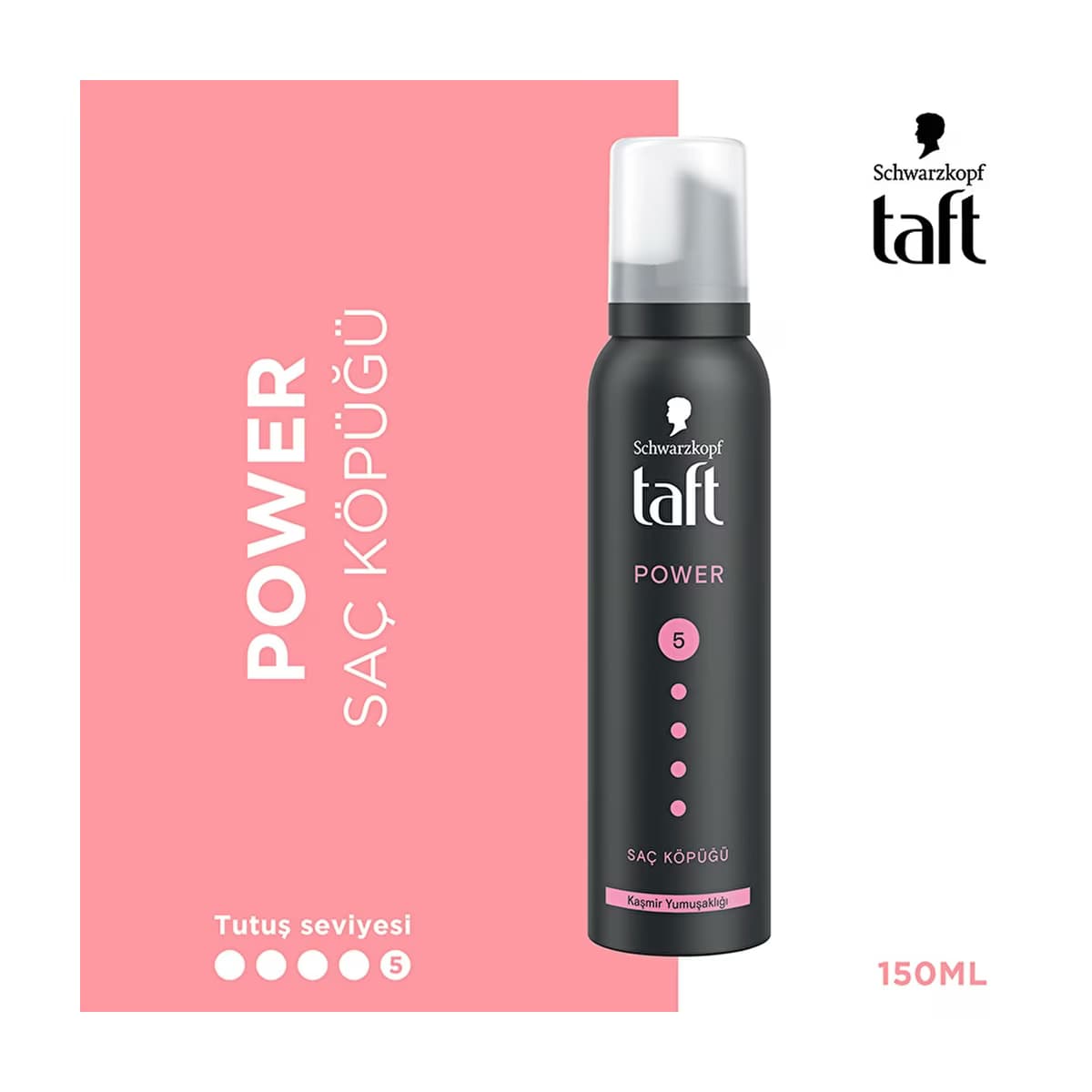 Taft Power Kaşmir Saç Köpüğü 150 ml - Gratis