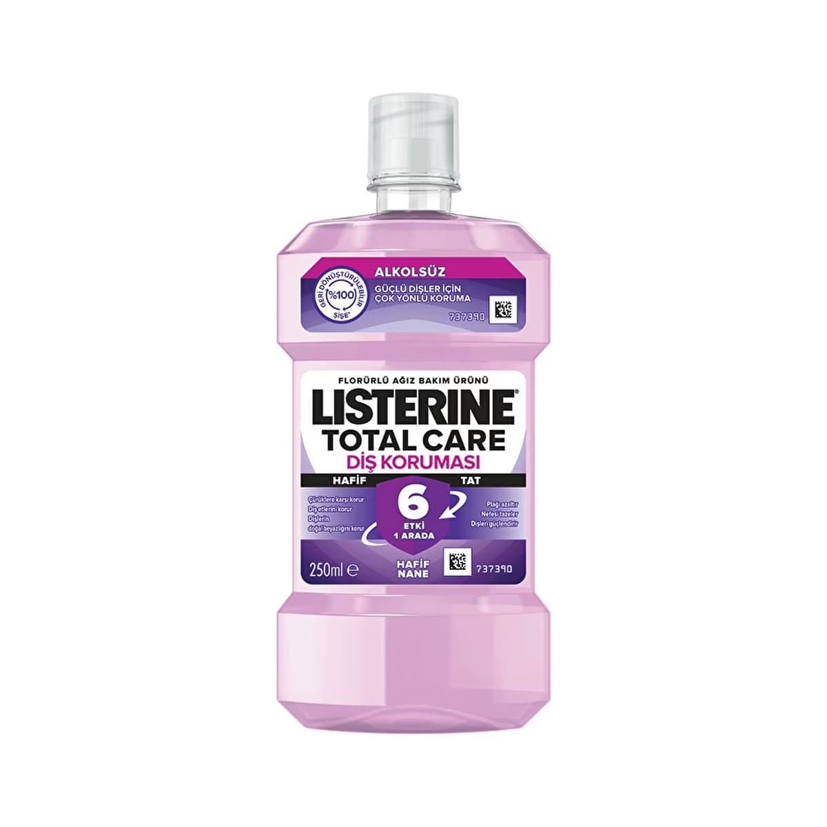 Listerine Total Care Hafif Tat Diş Koruması Ağız Gargarası 250 ml - Gratis