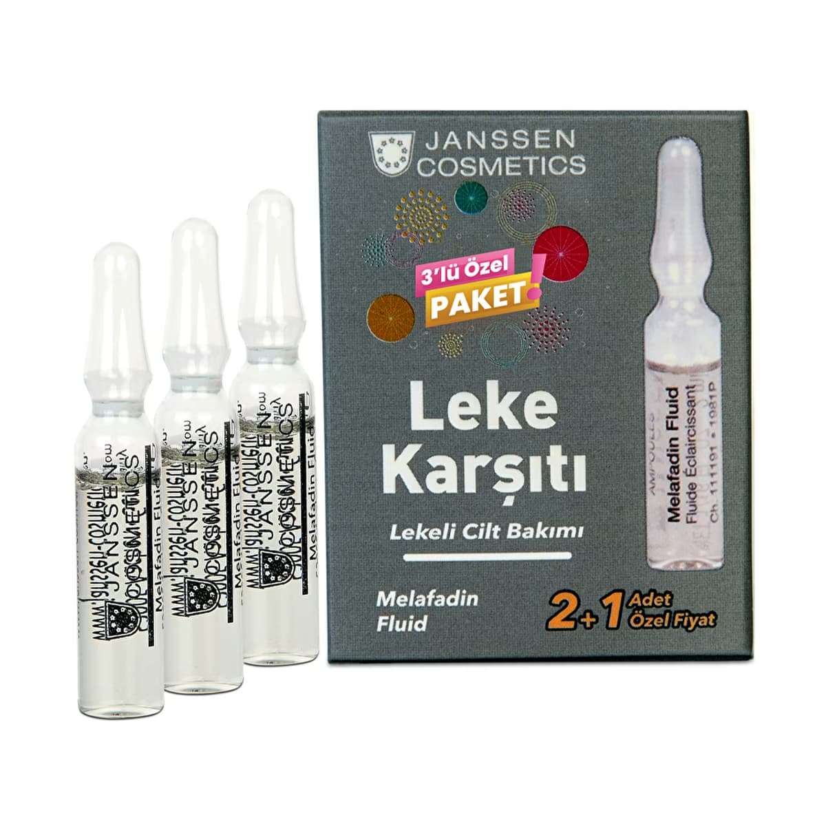 Janssen Cosmetics Leke Açıcı ve Renk Dengeleyici Ampul 3'lü - Gratis