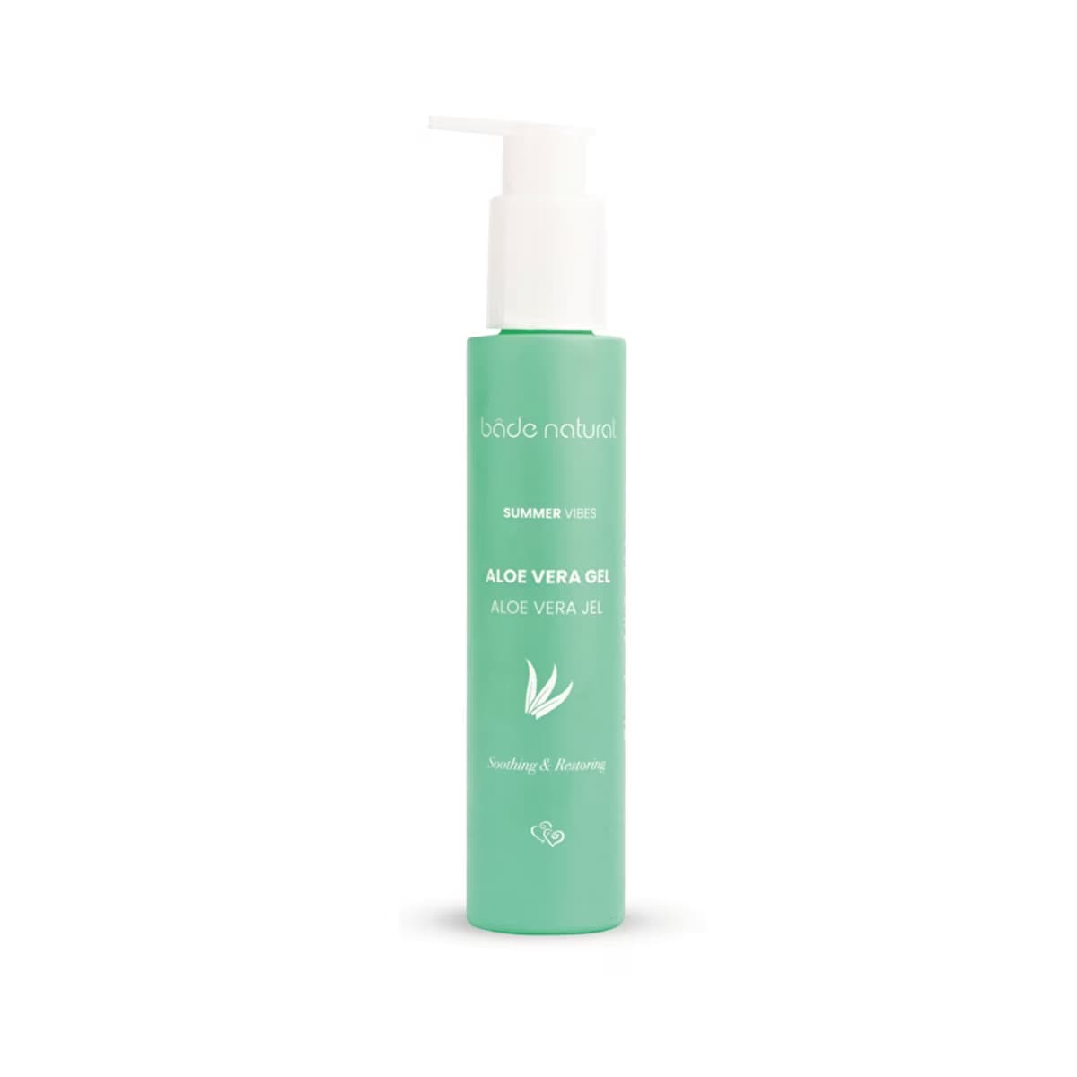 Bade Natural Aloe Vera Jel Güneş Sonrası Nemlendirici %100 Doğal 100 ml - Gratis