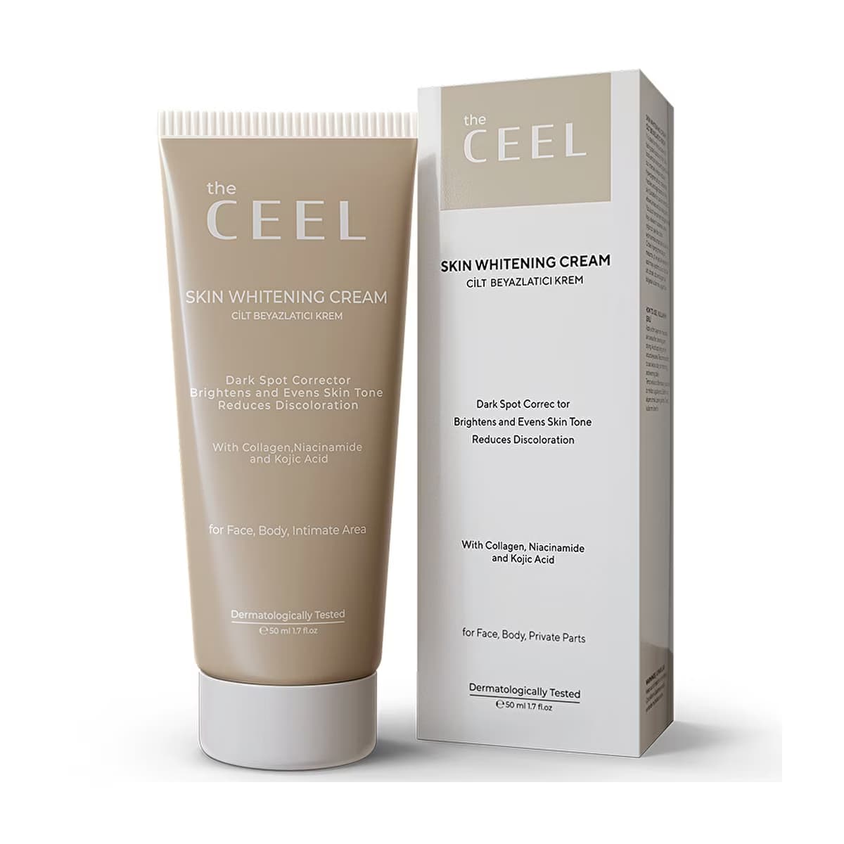 The Ceel Cilt Beyazlatıcı Krem 50 ml - Gratis