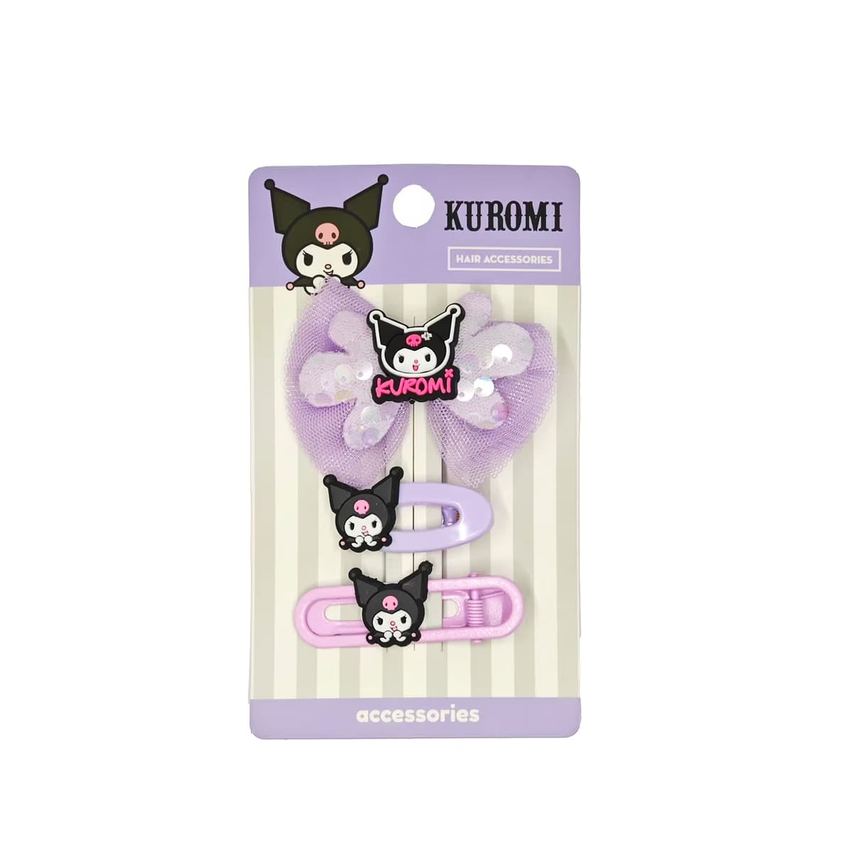 Kuromi Lisanslı Çocuk Toka UKB-K010 - Gratis