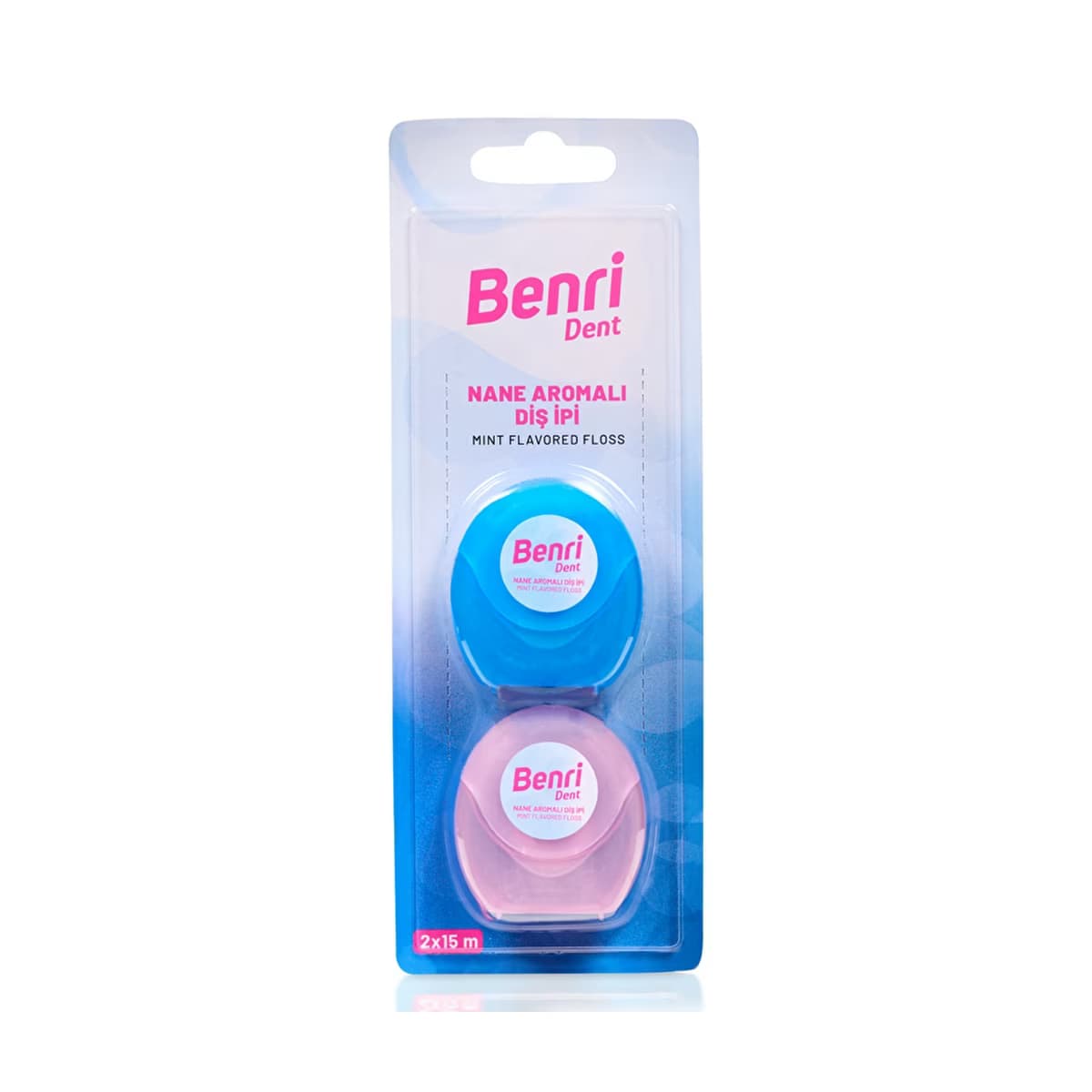 Benri Dent Diş İpi 15 m 2'li - Gratis