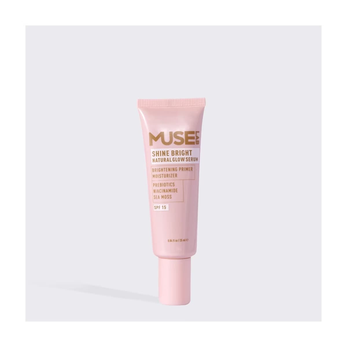 Muse Lab Shine Bright Tinted Probiotic Glow SPF15 Yüz Serumu 25 ml - Gratis