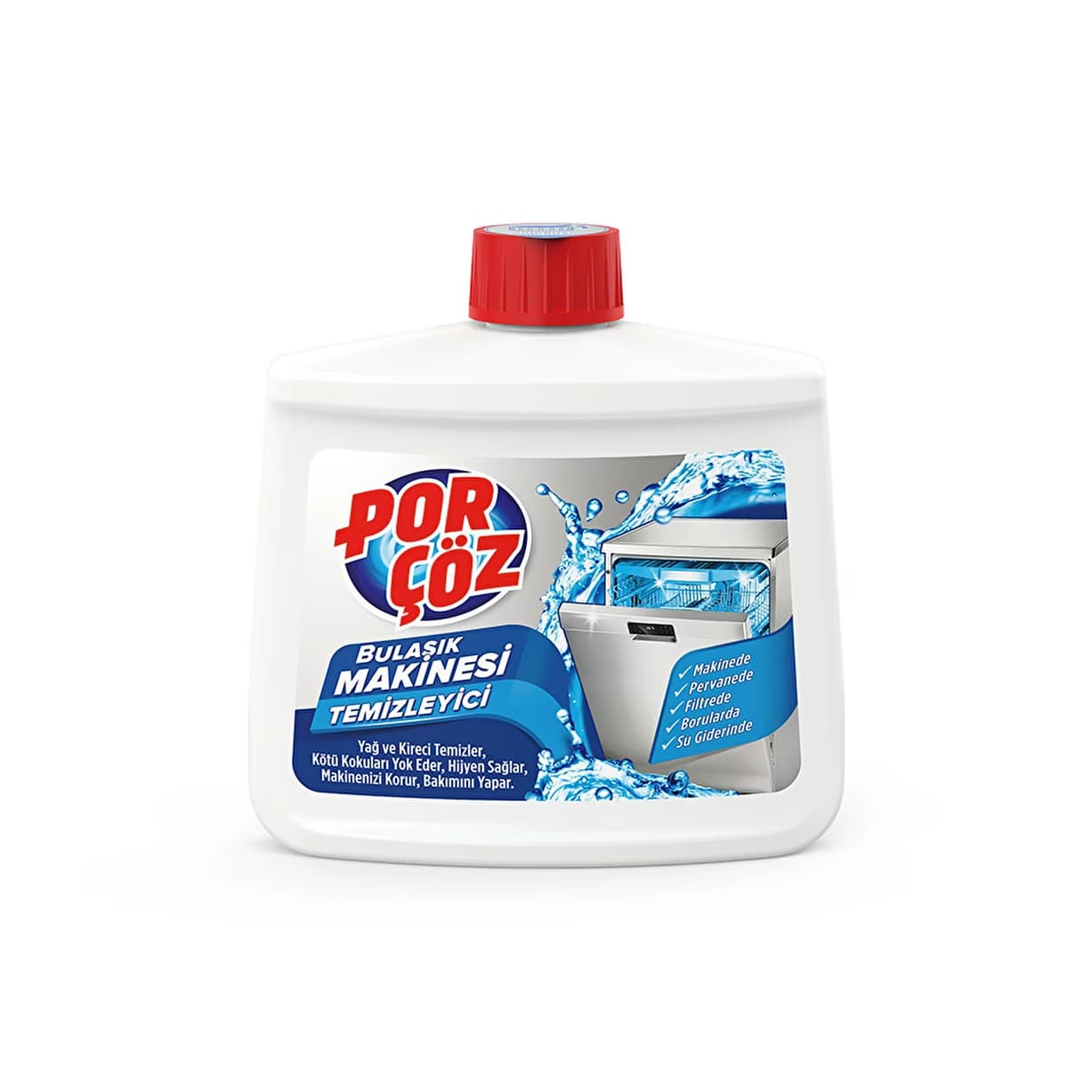 Porçöz Bulaşık Makinesi Temizleyici 250 ml - Gratis