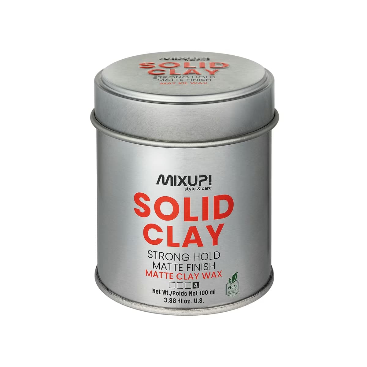 Mixup! Solid Clay Güçlü Mat Dokulu Wax 100 ml - Gratis