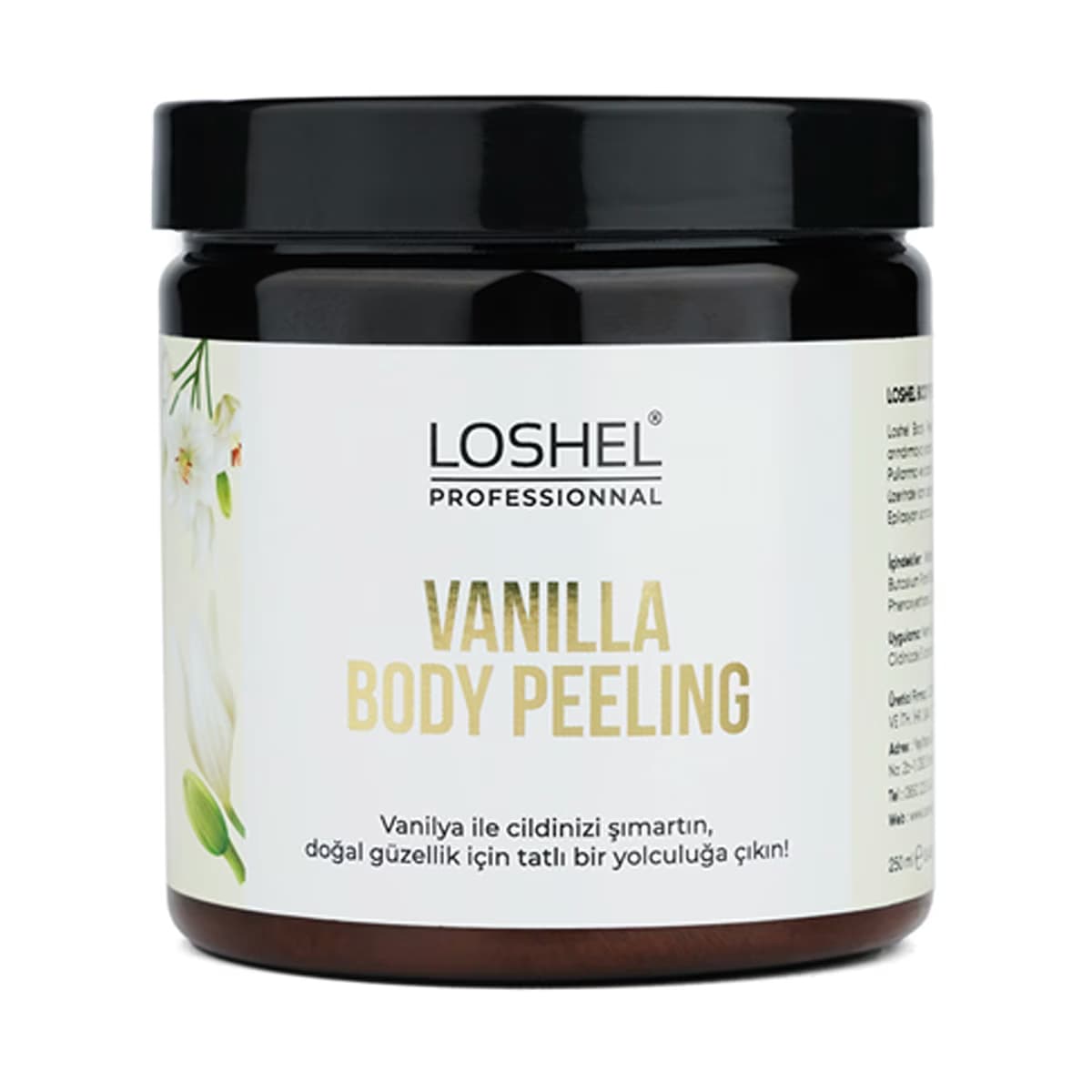 Loshel Body Peeling Vanilya 250 ml - Gratis