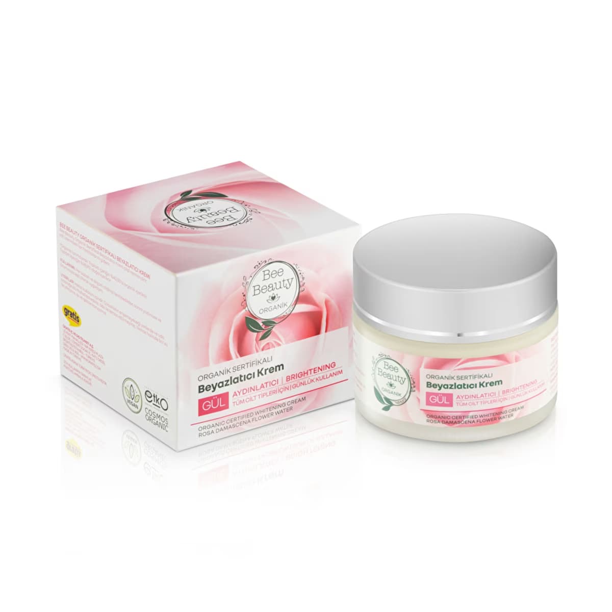 Bee Beauty Organik Sertifikalı Beyazlatıcı Günlük Krem 50 ml - Gratis