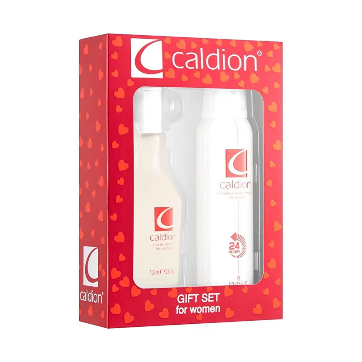 Caldion EDT Kadın Parfüm 100 ml + Sprey Deodorant 150 ml - Gratis